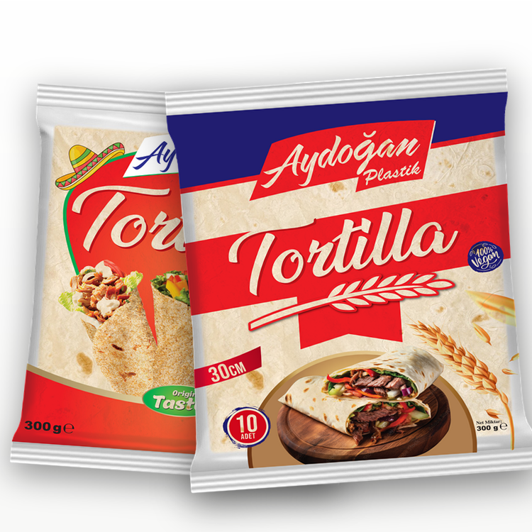 tortilla lavaş ambalajları