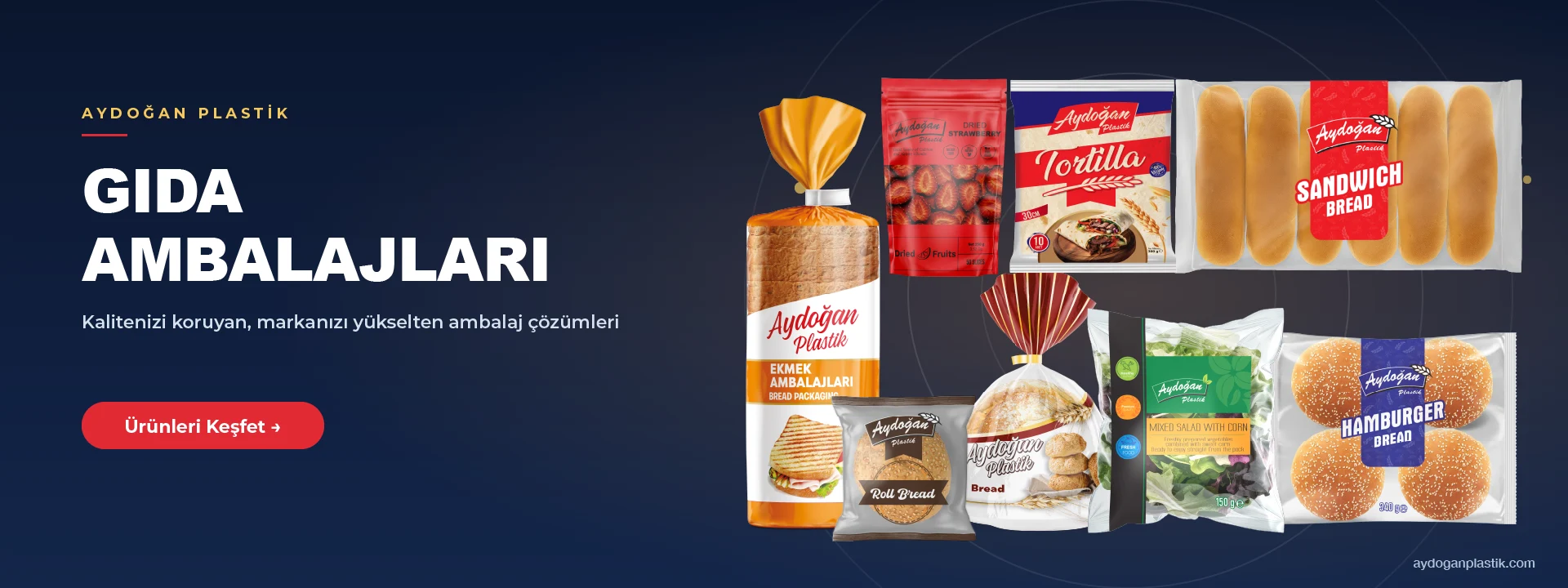 Gıda Ambalajları Slider