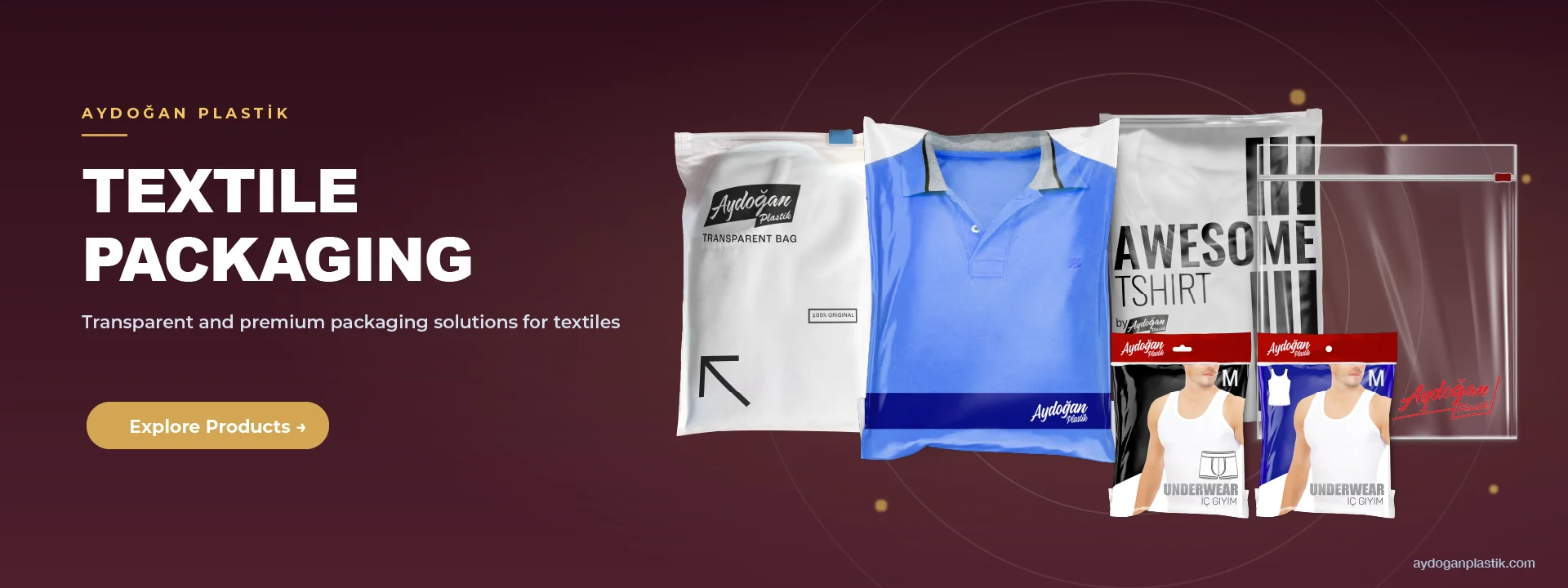 Textile Packaging Slider