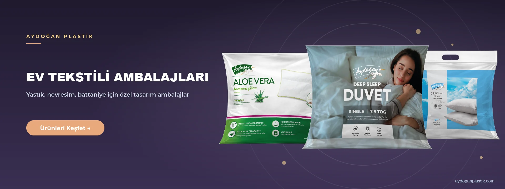 Ev Tekstili Ambalajları Slider